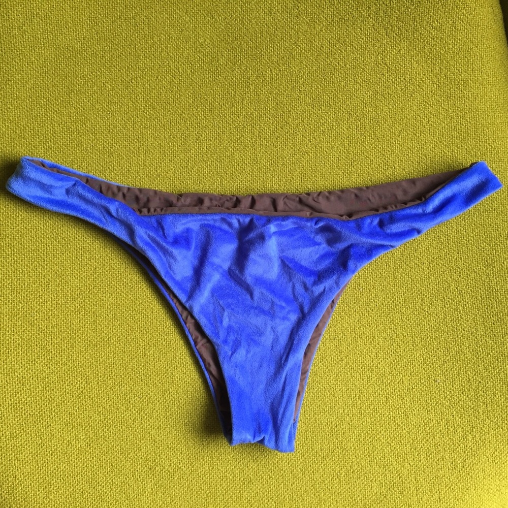 Velvet cobalt blue swim bottoms